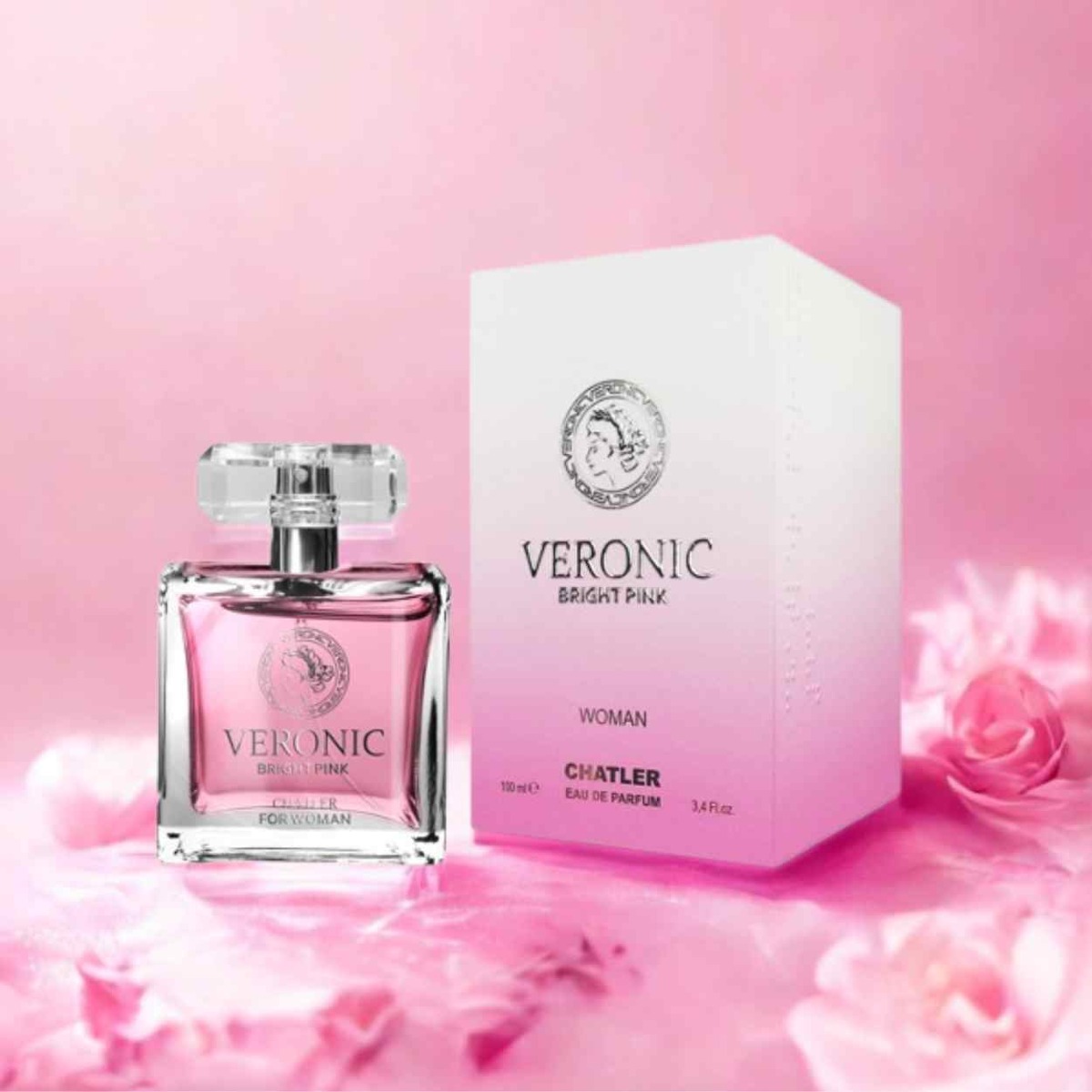Chatler Veronic Bright Pink EDP 100ml - 2