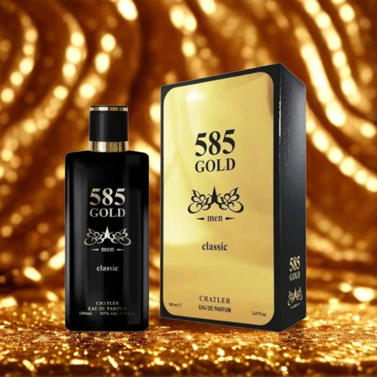 Chatler 585 Gold Classic Men EDP 100ml - 2