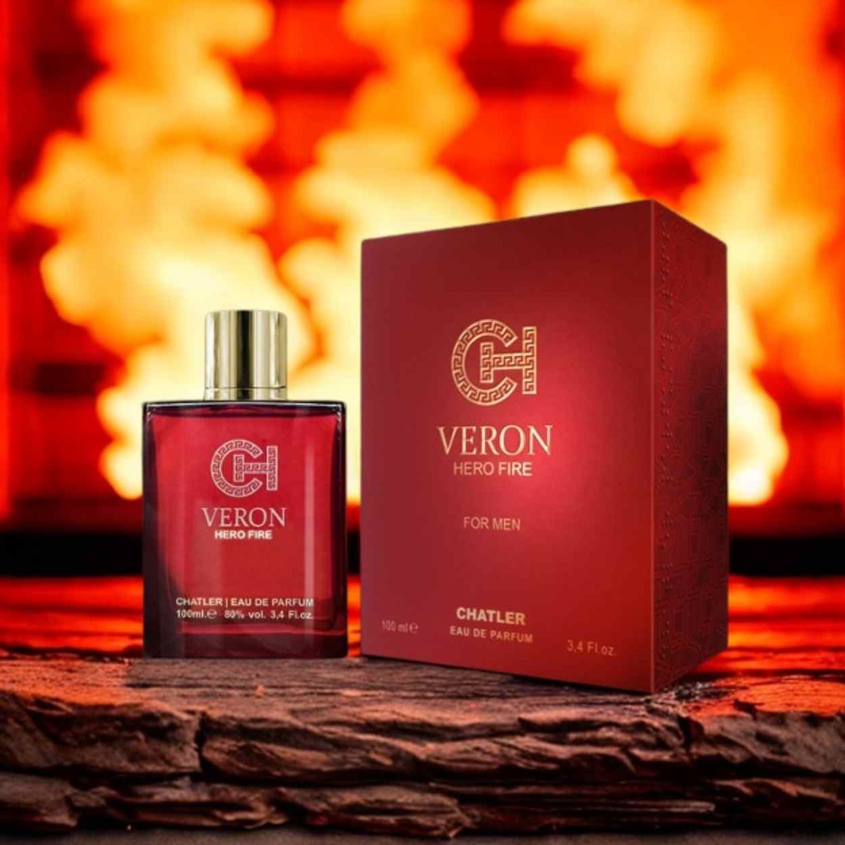 Chatler Veron Hero Fire EDP 100ml - 2