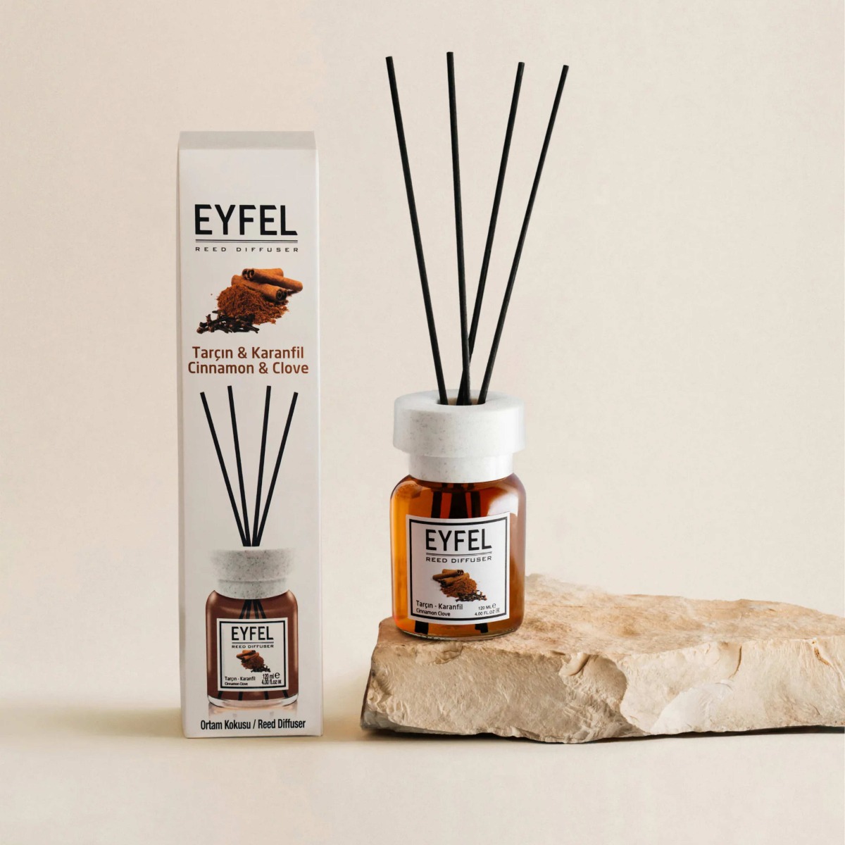 EYFEL Dyfuzor zapachowy 120ml Cynamon i goździki