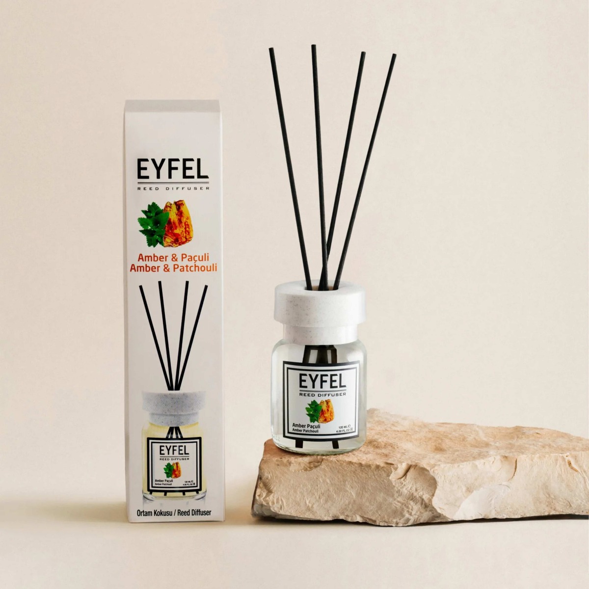 EYFEL Dyfuzor zapachowy 120ml Amber and Patchouli