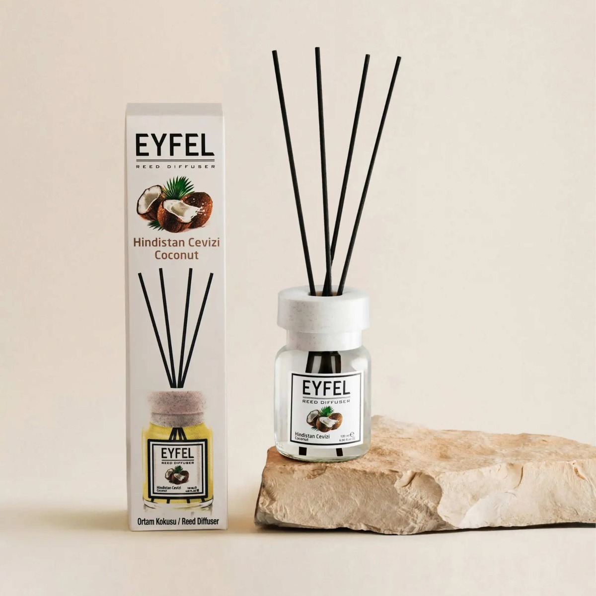 EYFEL Dyfuzor zapachowy 120ml Kokos