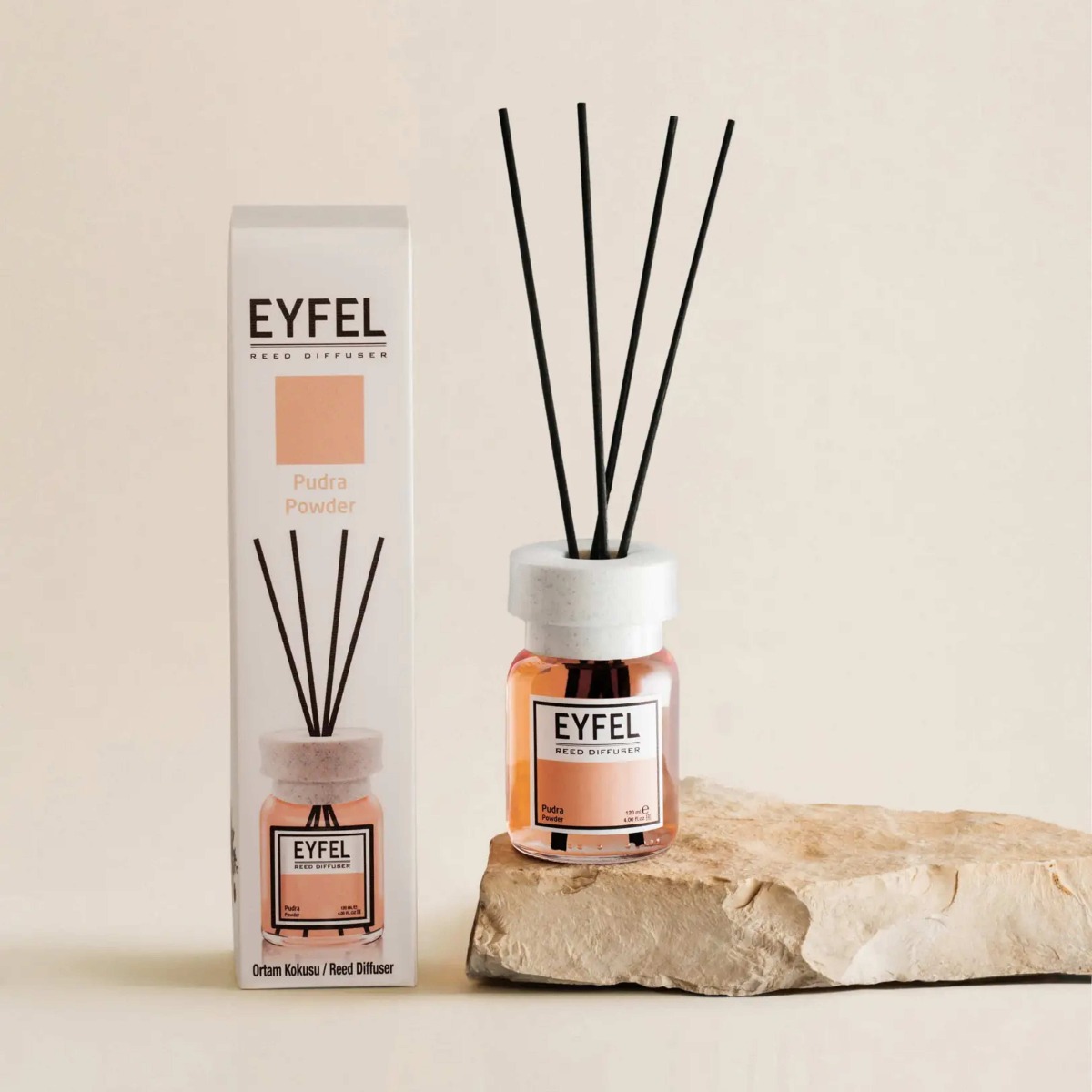 EYFEL Dyfuzor zapachowy 120ml Pudrowy