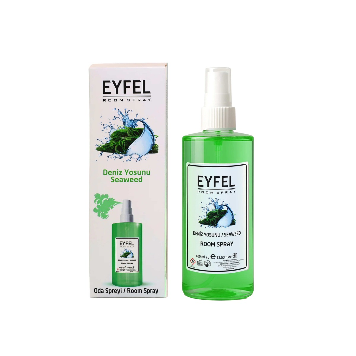 EYFEL Odświeżacz powietrza spray 400ml Algi