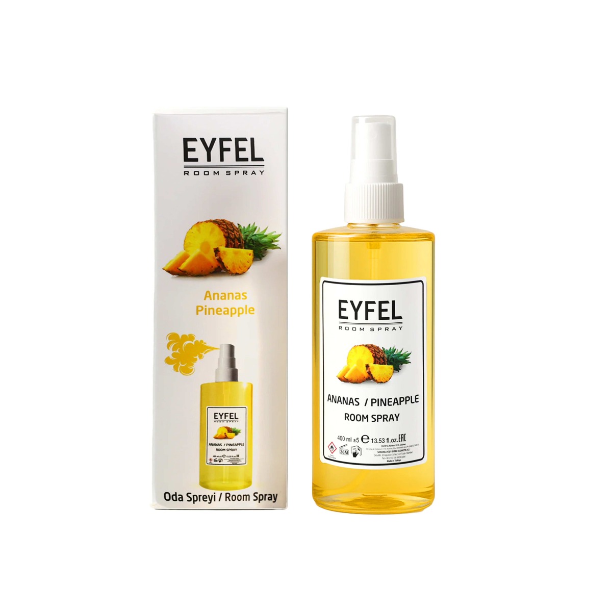 EYFEL Odświeżacz powietrza spray 400ml Ananas