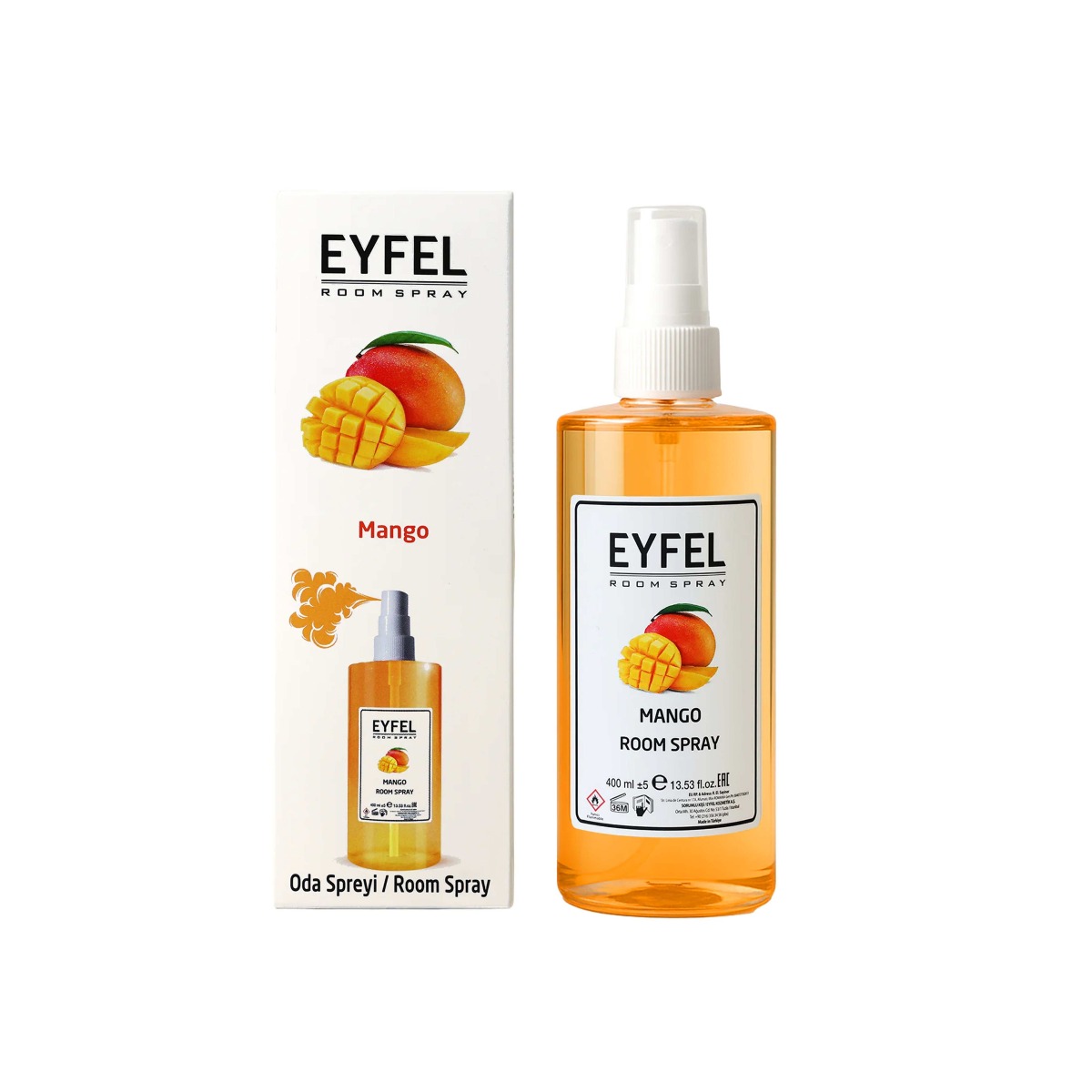 EYFEL Odświeżacz powietrza spray 400ml Mango