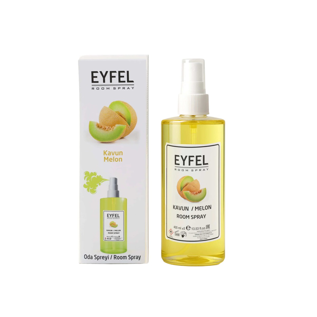 EYFEL Odświeżacz powietrza spray 400ml Melon