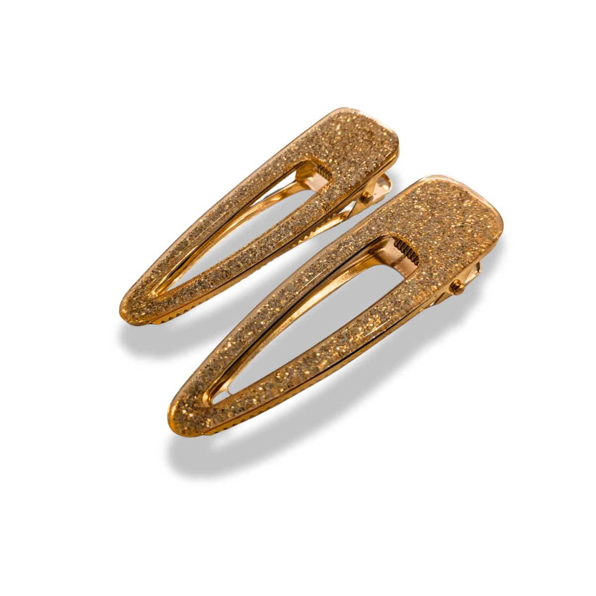 Spinki do włosów zestaw 2 sztuki kolor złoty