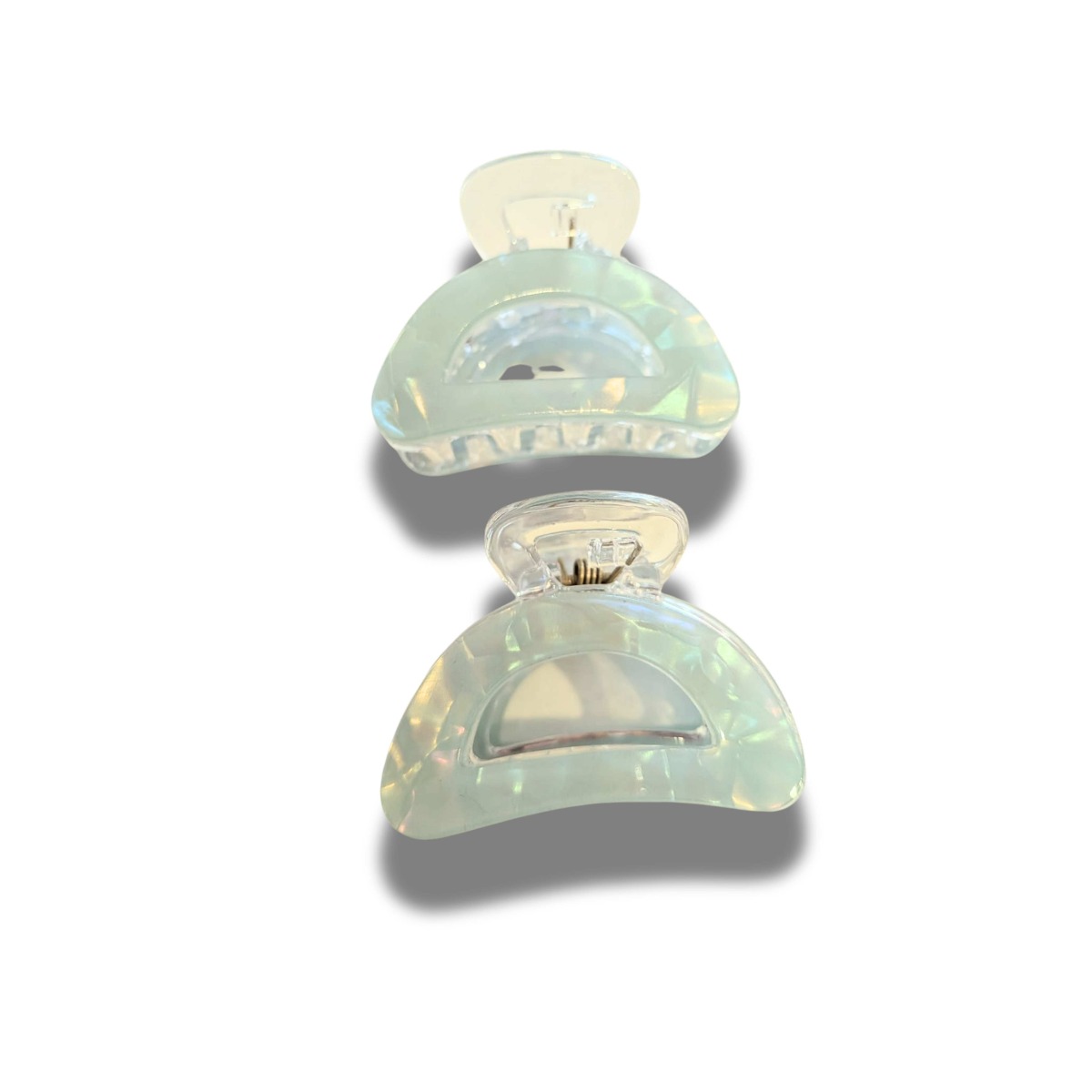 Spinki do włosów kolor miętowy