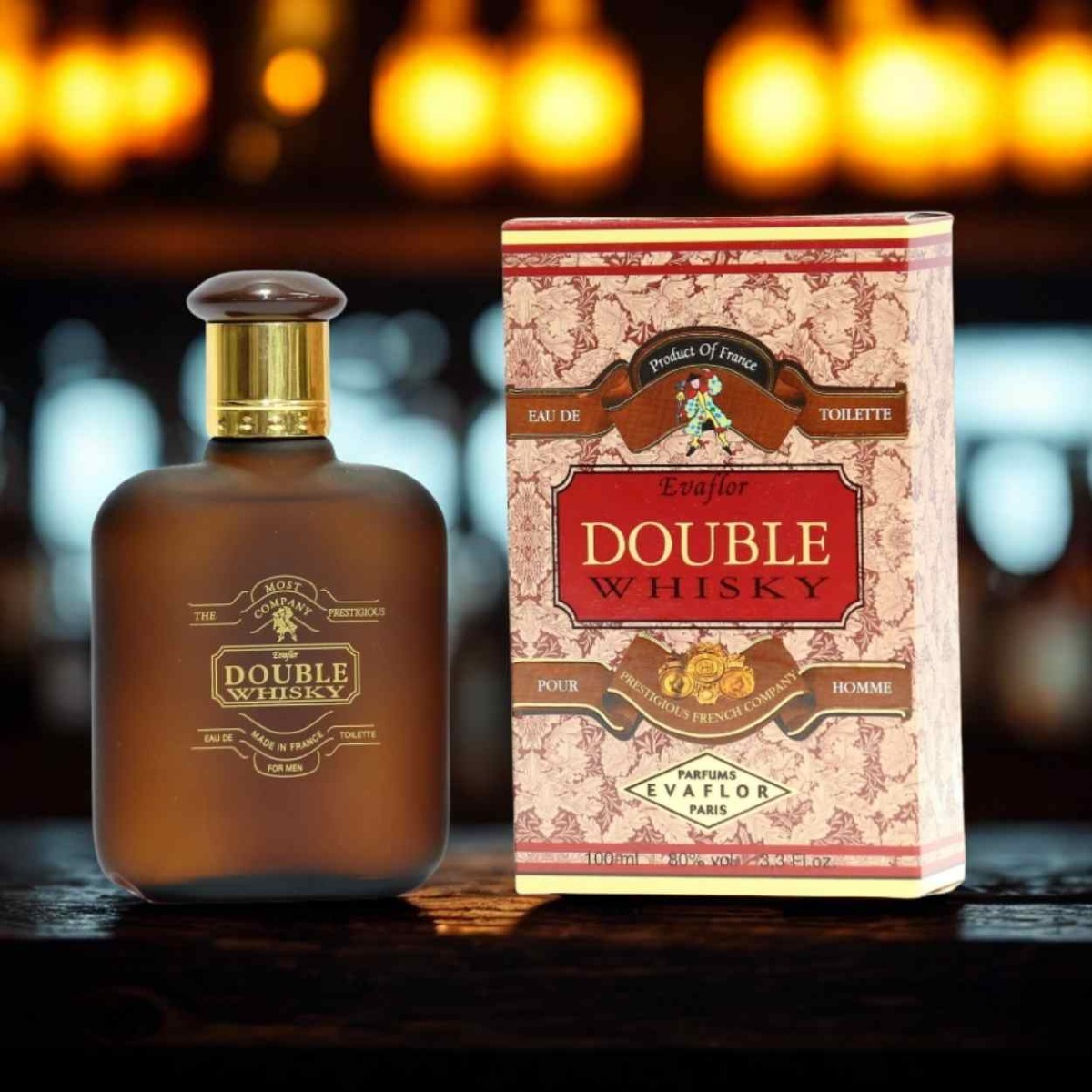 Whiskey Double Evaflor EDT 100ml - 3