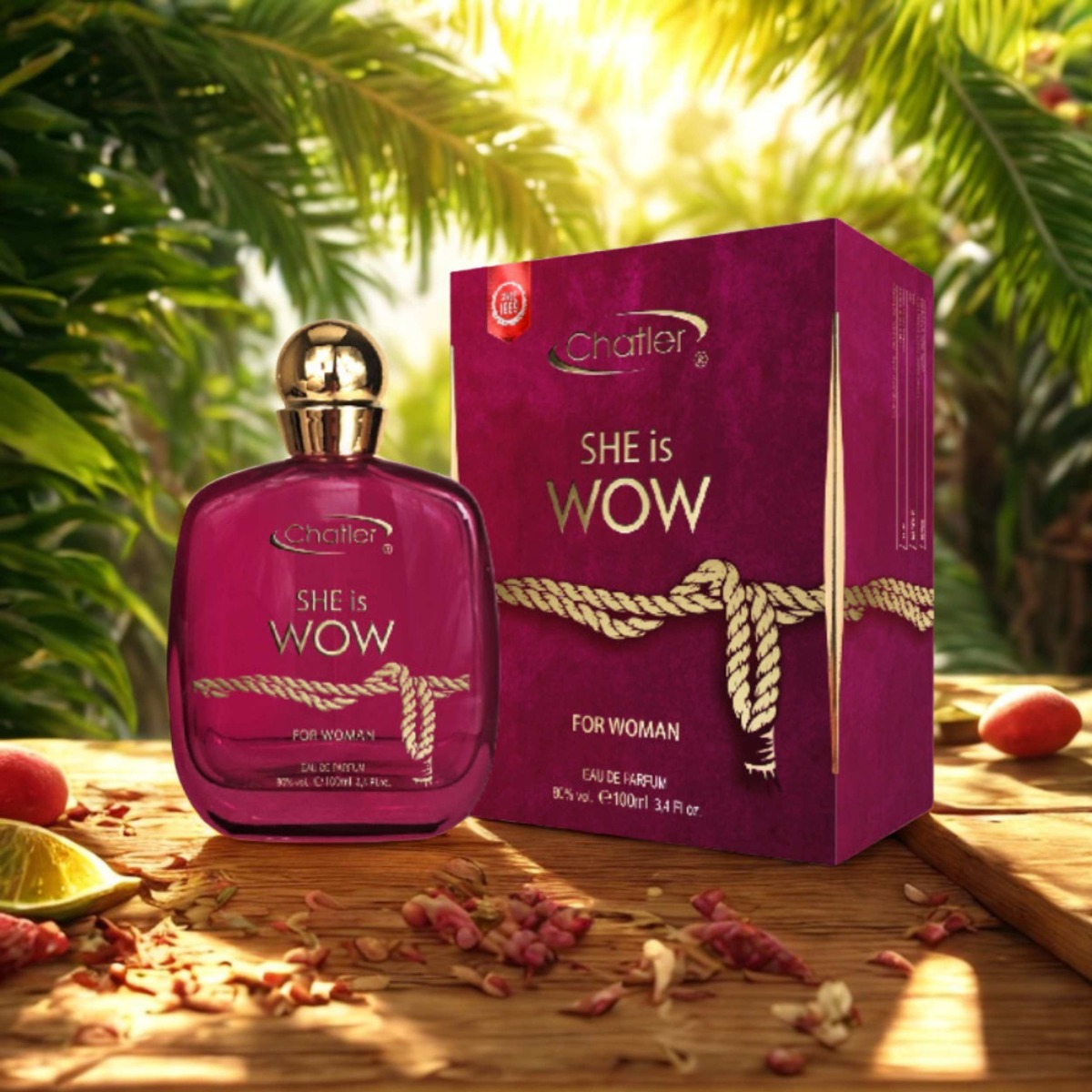 Chatler She is Wow EDP 100ml - 3
