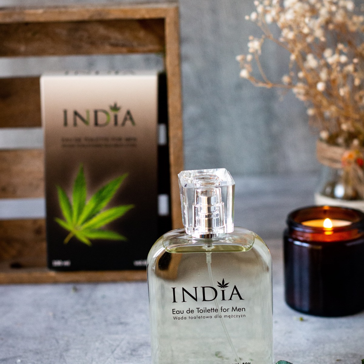 INDIA Woda toaletowa męska z nutą konopi 100 ml - 3