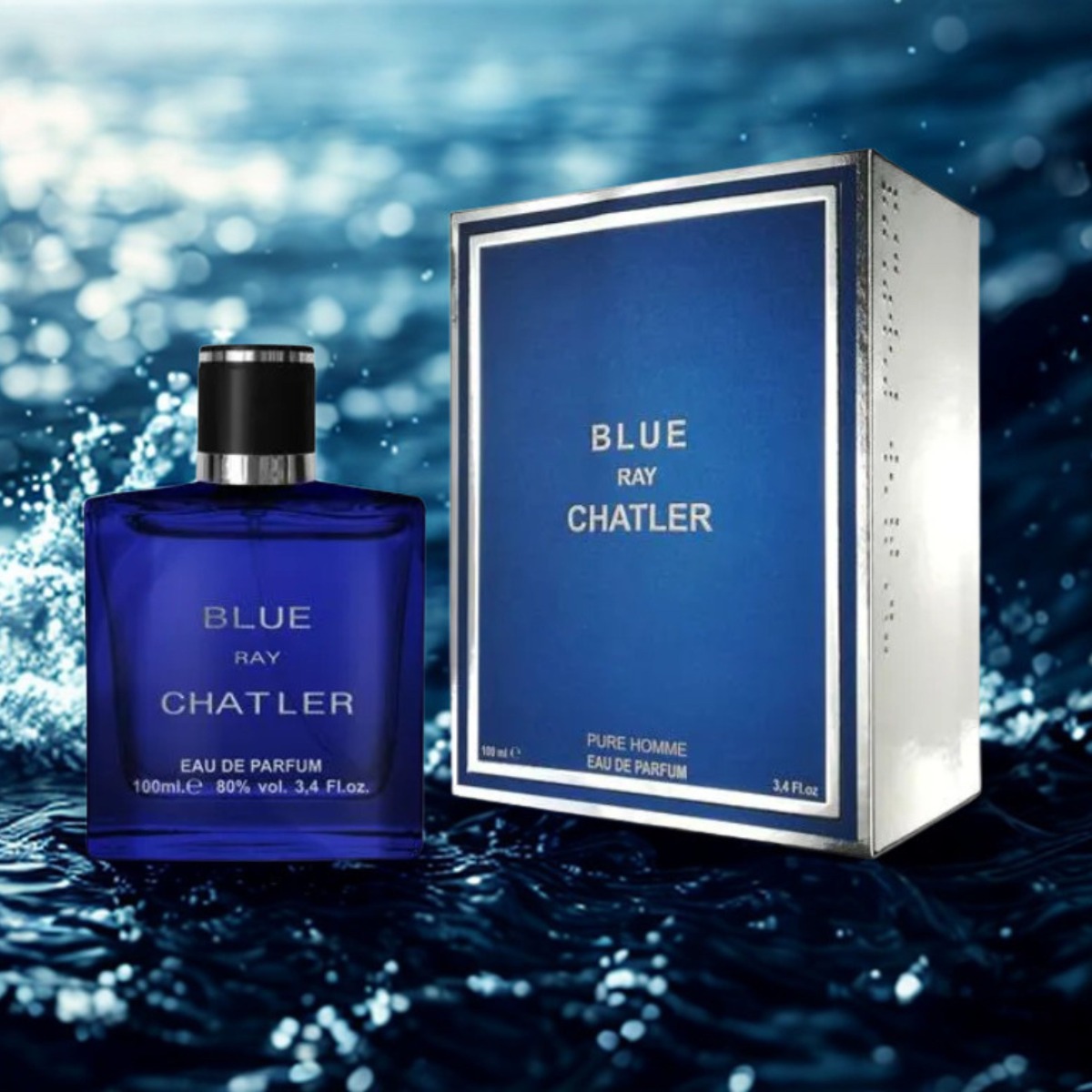 Chatler Blue Ray for Men EDP 100ml - 2