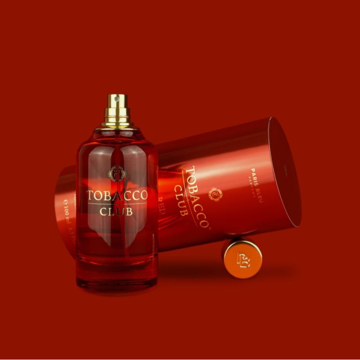 Paris Bleu Tobacco Club RED EDP intense - 2