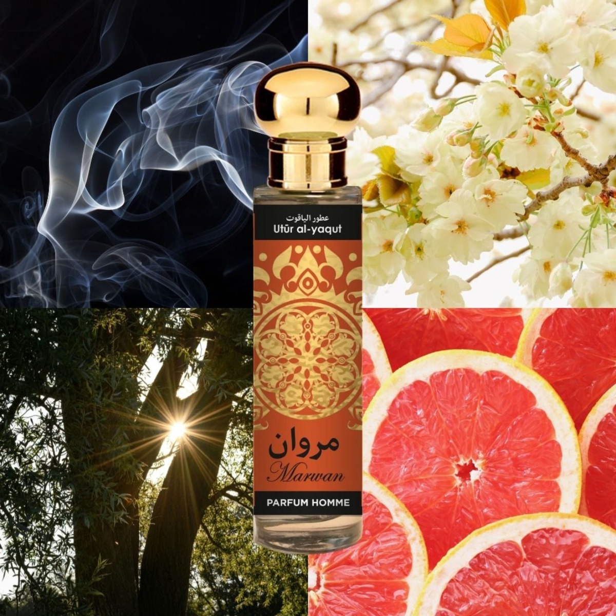 SAPHIR UTUR AL YAQUT MEN Arabska woda perfumowana MARWAN - 2