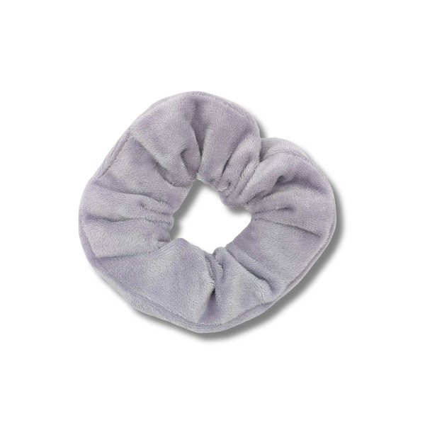 Gumka do włosów SCRUNCHIE XXLwelurowa jasny fiolet