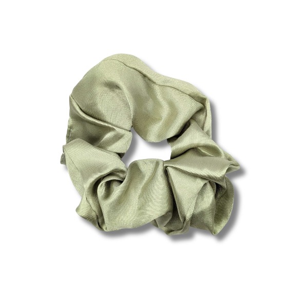 Gumka do włosów z połyskiem kolor matcha